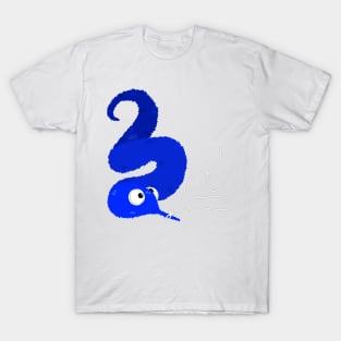 Worm on a String - Blue T-Shirt